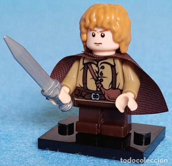 Figuas y mu&ntilde;ecos Caballeros del Zodiaco: Samwise Gamgee v1 (O Senhor dos An&eacute;is) Lego compat&iacute;vel minifiguras