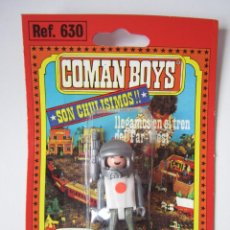 Figuras Coman Boys antiguas: COMAN BOYS SERIE COMANDOS DEL ESPACIO MUÑECO REF 810 COMANSI BLISTER NUEVO REF 630 COMANBOYS