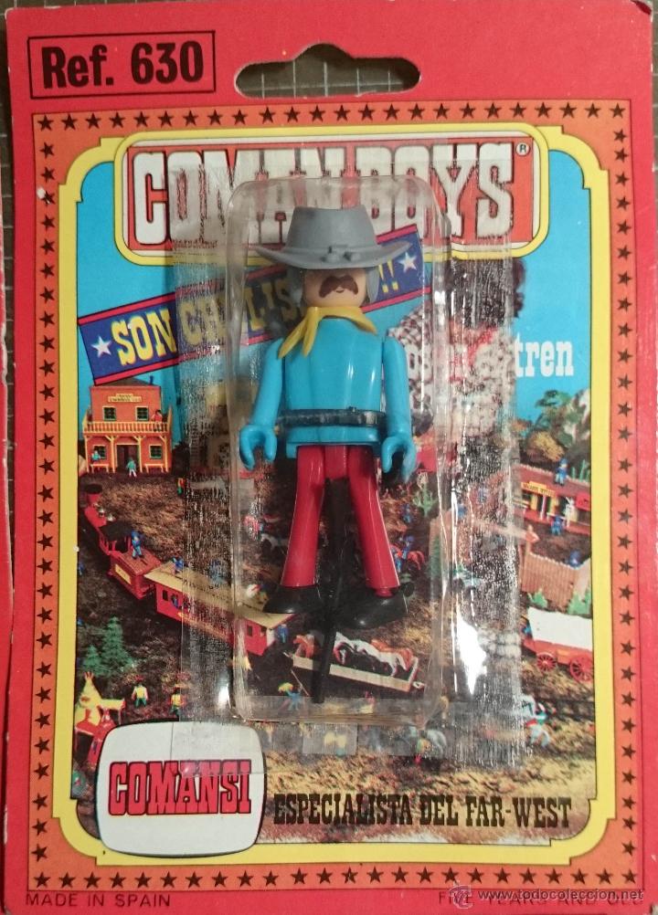 Figuras Coman boys antiguas: Coman boys lote 4 figuras precintadas - Foto 4