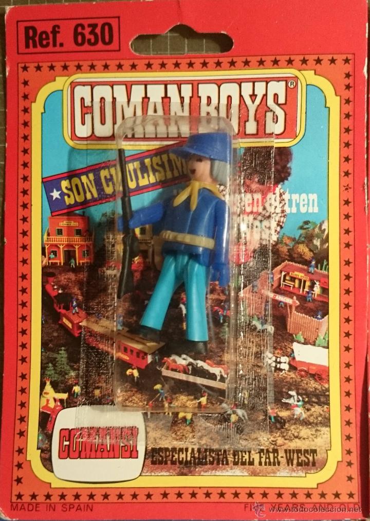 Figuras Coman boys antiguas: Coman boys lote 4 figuras precintadas - Foto 5