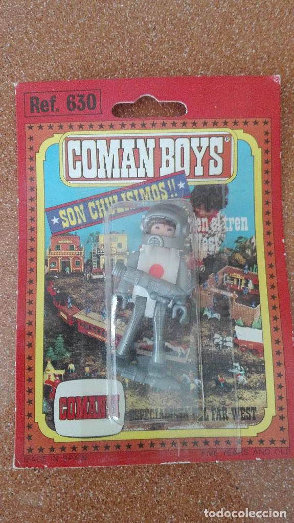 Figuras Coman boys antiguas: COMANBOYS ASTRONAUTA ESPACIO COMAN BOYS COMANSI MADE IN SPAIN - Foto 1