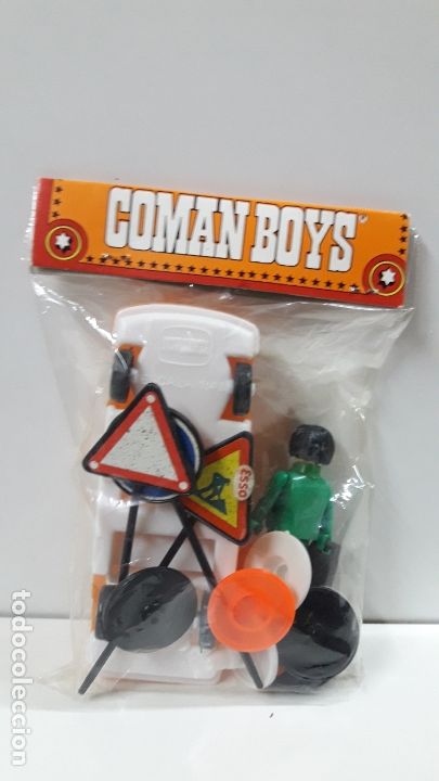 Figuras Coman boys antiguas: BLISTER DE COMAN BOYS . A&Ntilde;OS 70 / 80 - Foto 2