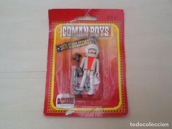 Figuras Coman boys antiguas: Coman Boys blister espacial - Foto 1