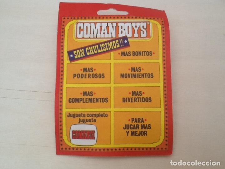 Figuras Coman boys antiguas: Coman Boys blister espacial - Foto 3