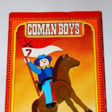 Figuras Coman Boys antiguas: PUBLICIDAD DESPLEGABLE - COMAN BOYS - COMANSI - '70S.