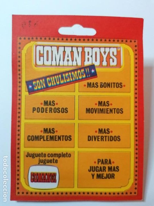 Figuras Coman boys antiguas: COMAN BOYS REF 810 NUEVO - Foto 2