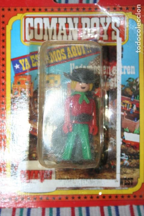 Figuras Coman boys antiguas: COMAN BOYS COMANSI VAQUERO RUBIO A ESTRENAR - Foto 1