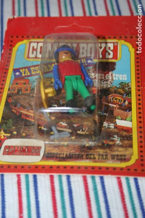 Figuras Coman boys antiguas: COMAN BOYS INDIO DE COMANSI A ESTRENAR - Foto 5