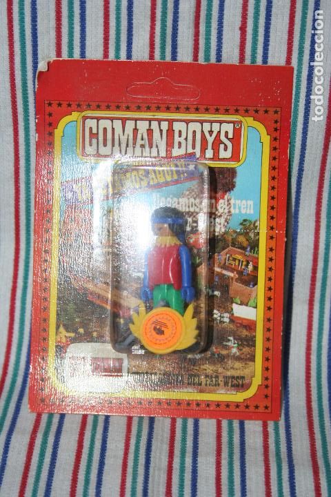 Figuras Coman boys antiguas: COMAN BOYS INDIO DE COMANSI A ESTRENAR - Foto 8