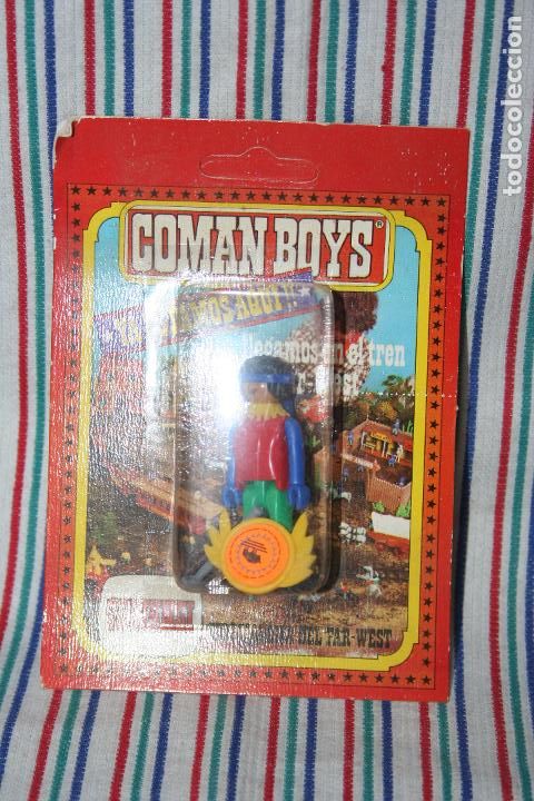 Figuras Coman boys antiguas: COMAN BOYS INDIO DE COMANSI A ESTRENAR - Foto 1