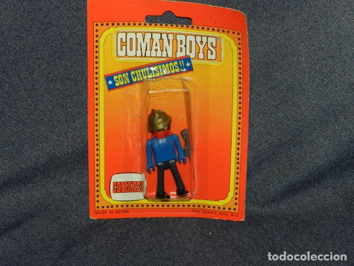 Figuras Coman boys antiguas: (B37) COMAN BOYS COMANSI CON BLISTER, SE&Ntilde;ALES DE USO NORMAL - Foto 1