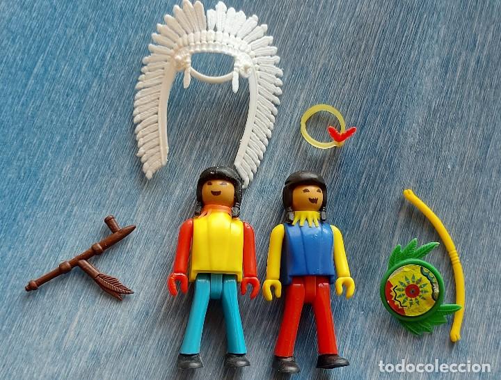Figuras Coman boys antiguas: COMAN BOYS: INDIOS CON ACCESORIOS, A&Ntilde;OS 80 Comanboys - Foto 1
