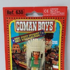 Figuras Coman Boys antiguas: BLISTER DE INDIO - COMAN BOYS . REALIZADO POR COMANSI . REF 630 ULTIMAS SERIES . LEER DESCRIPCION. Lote 253168460
