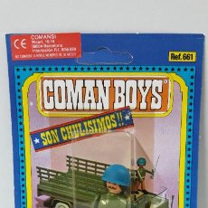 Figuras Coman Boys antiguas: BLISTER DE SOLDADOS DEL MUNDO - COMAN BOYS . REALIZADO POR COMANSI . REF 661 ULTIMAS SERIES. Lote 262443650