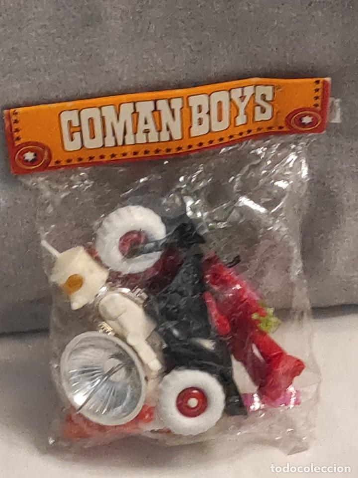Figuras Coman boys antiguas: COMAN BOYS BOLSA ROBOTS - Foto 1