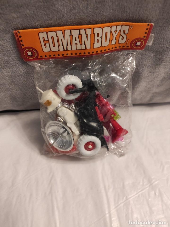 Figuras Coman boys antiguas: COMAN BOYS BOLSA ROBOTS - Foto 2