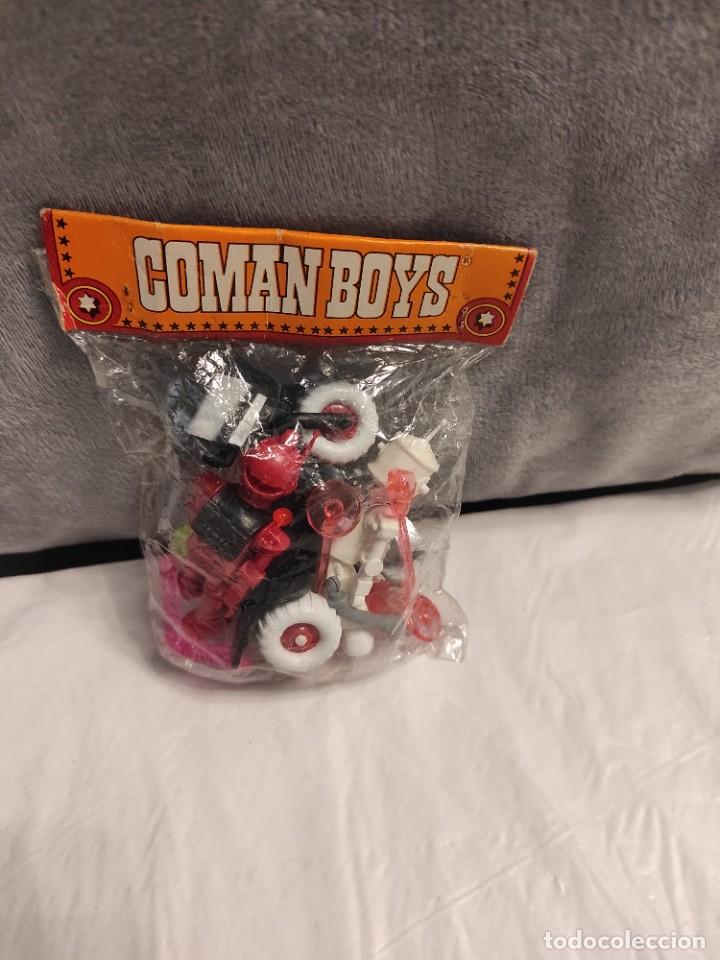 Figuras Coman boys antiguas: COMAN BOYS BOLSA ROBOTS - Foto 4