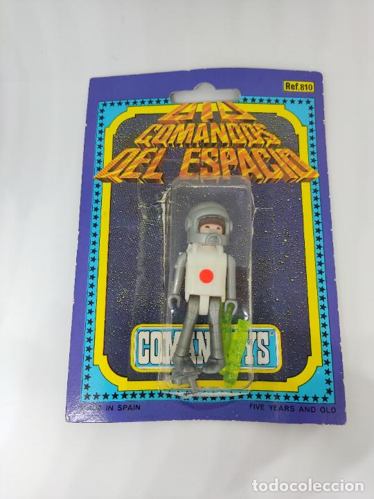 Figuras Coman boys antiguas: COMAN BOYS FIGURA ASTRONAUTA COMANDOS DEL ESPACIO REF. 810 COMANBOYS COMANSI - Foto 3