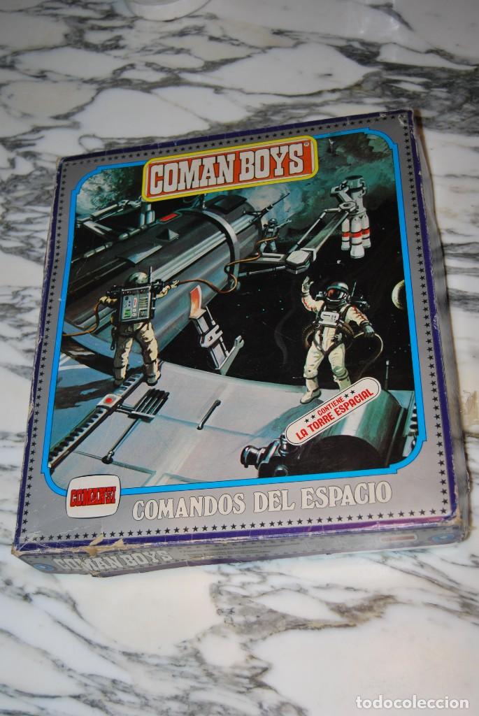 Figuras Coman boys antiguas: COMAN BOYS - COMANDOS DEL ESPACIO - COMANSI - TORRE ESPACIAL - PRECINTADO - Foto 1