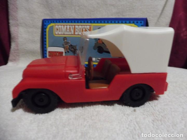 Figuras Coman boys antiguas: Coman boys jeep en caja, Comansi - Foto 2