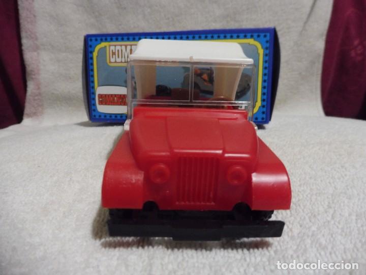 Figuras Coman boys antiguas: Coman boys jeep en caja, Comansi - Foto 3