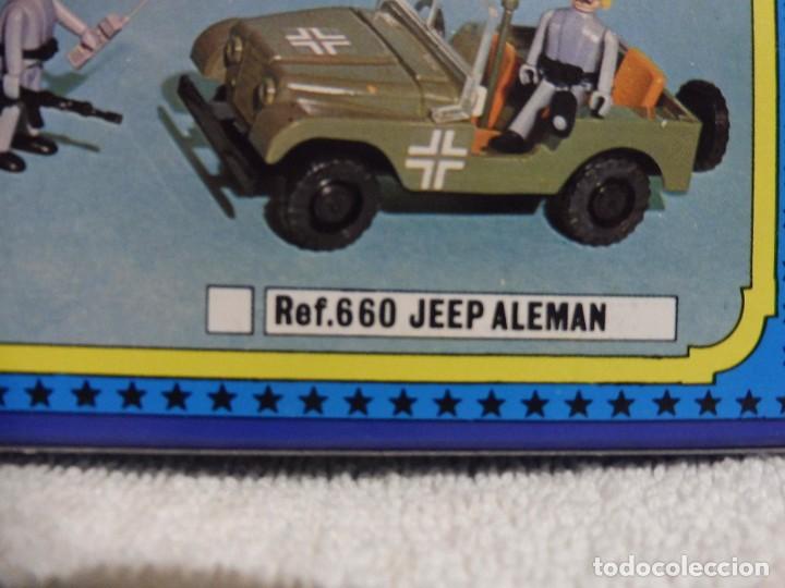 Figuras Coman boys antiguas: Coman boys jeep en caja, Comansi - Foto 9