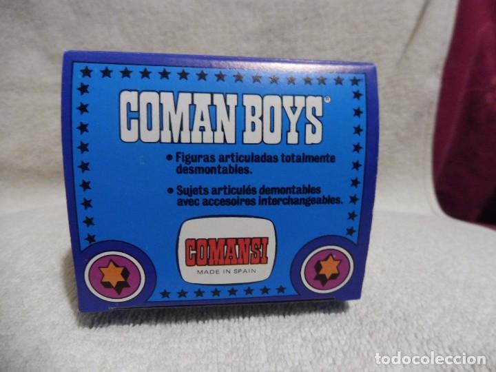 Figuras Coman boys antiguas: Coman boys jeep en caja, Comansi - Foto 11