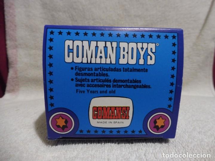 Figuras Coman boys antiguas: Coman boys jeep en caja, Comansi - Foto 13