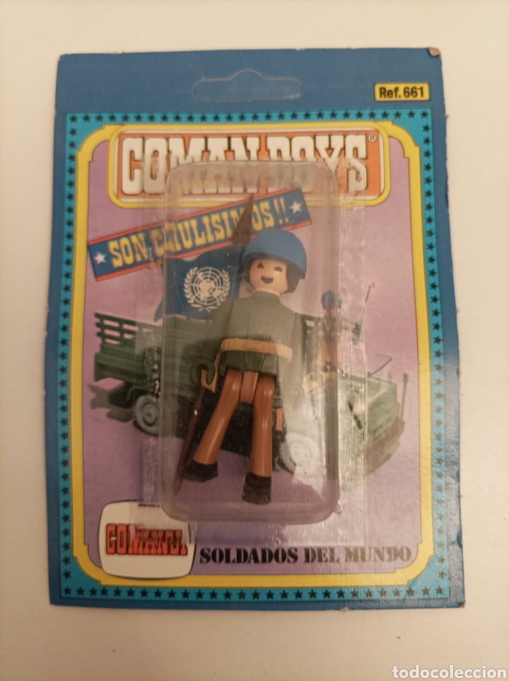 Figuras Coman boys antiguas: Comando Comanboys Soldados del mundo - Foto 1
