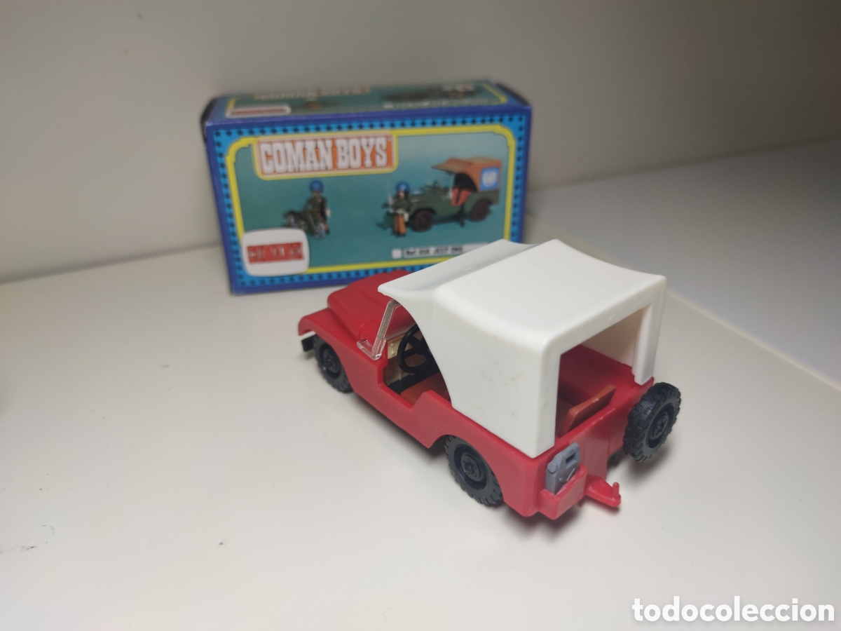 Figuras Coman boys antiguas: Jeep ONU Coman Boys Comansi Ref 658 - Foto 2