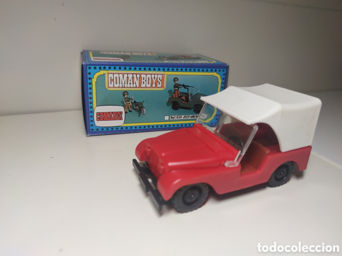 Figuras Coman boys antiguas: Jeep ONU Coman Boys Comansi Ref 658 - Foto 1