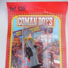 Figuras Coman Boys antiguas: COMAN BOYS SUDISTA PELO GRIS EN BLISTER REFERENCIA 630 FAR WEST