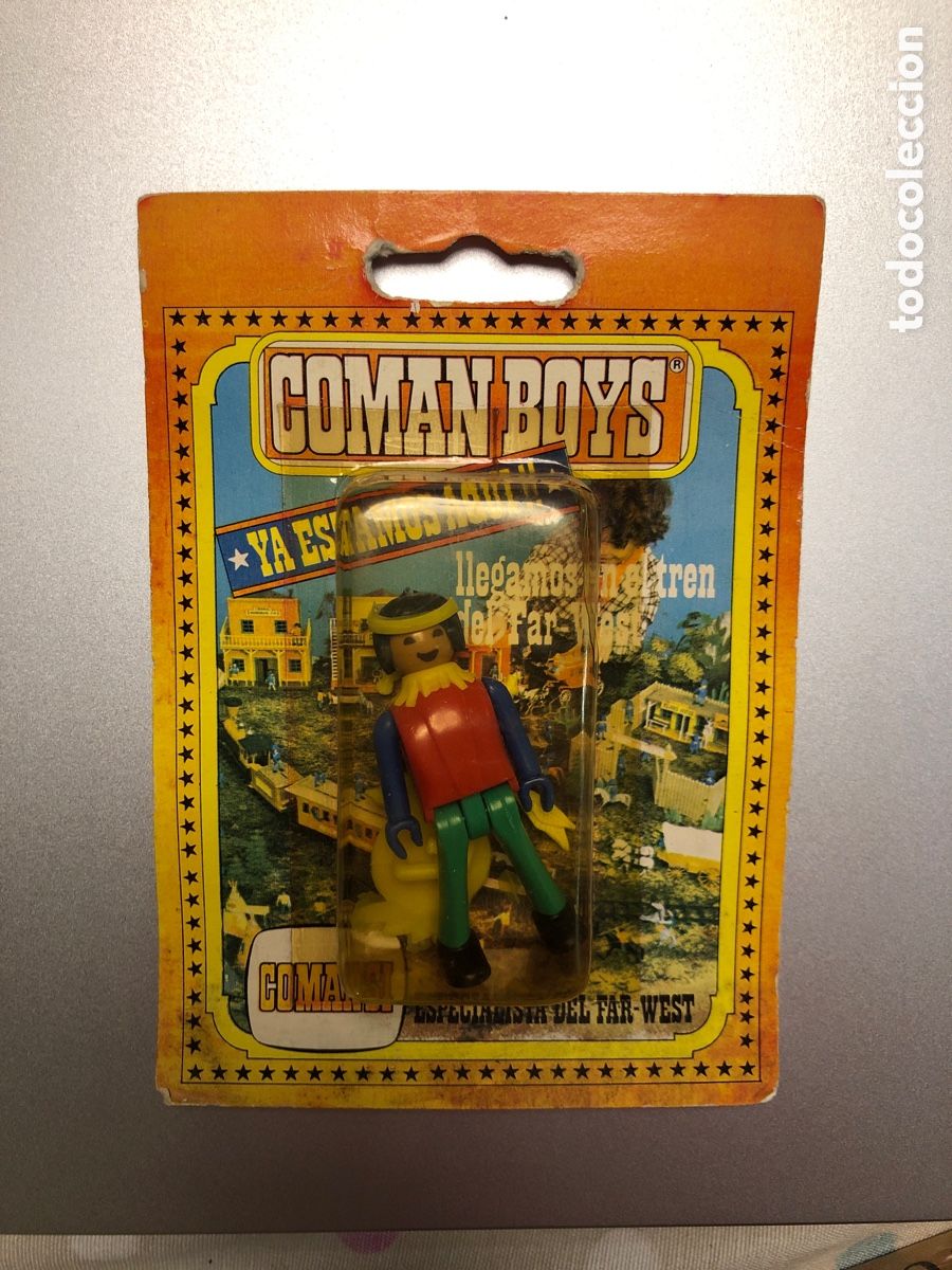 Figuras Coman boys antiguas: Indio Far west Coman Boys. Comansi - Foto 1