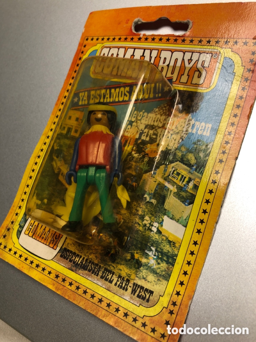 Figuras Coman boys antiguas: Indio Far west Coman Boys. Comansi - Foto 2