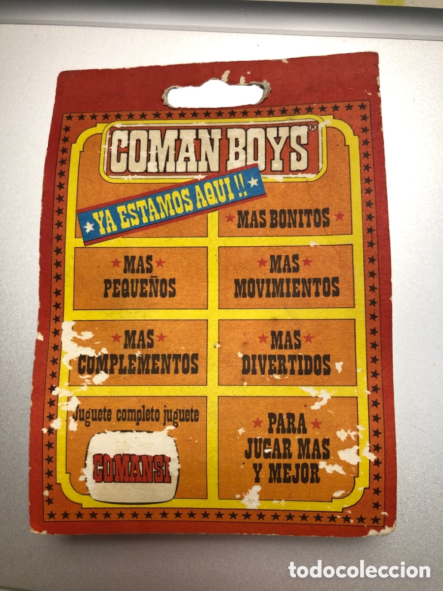 Figuras Coman boys antiguas: Indio Far west Coman Boys. Comansi - Foto 3