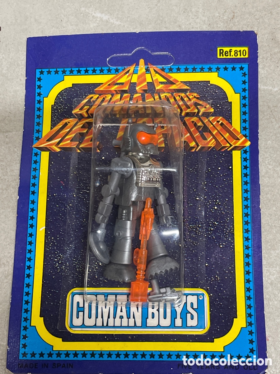 Figuras Coman boys antiguas: (B37) COMAN BOYS COMANSI CON BLISTER, SE&Ntilde;ALES DE USO NORMAL - Foto 1