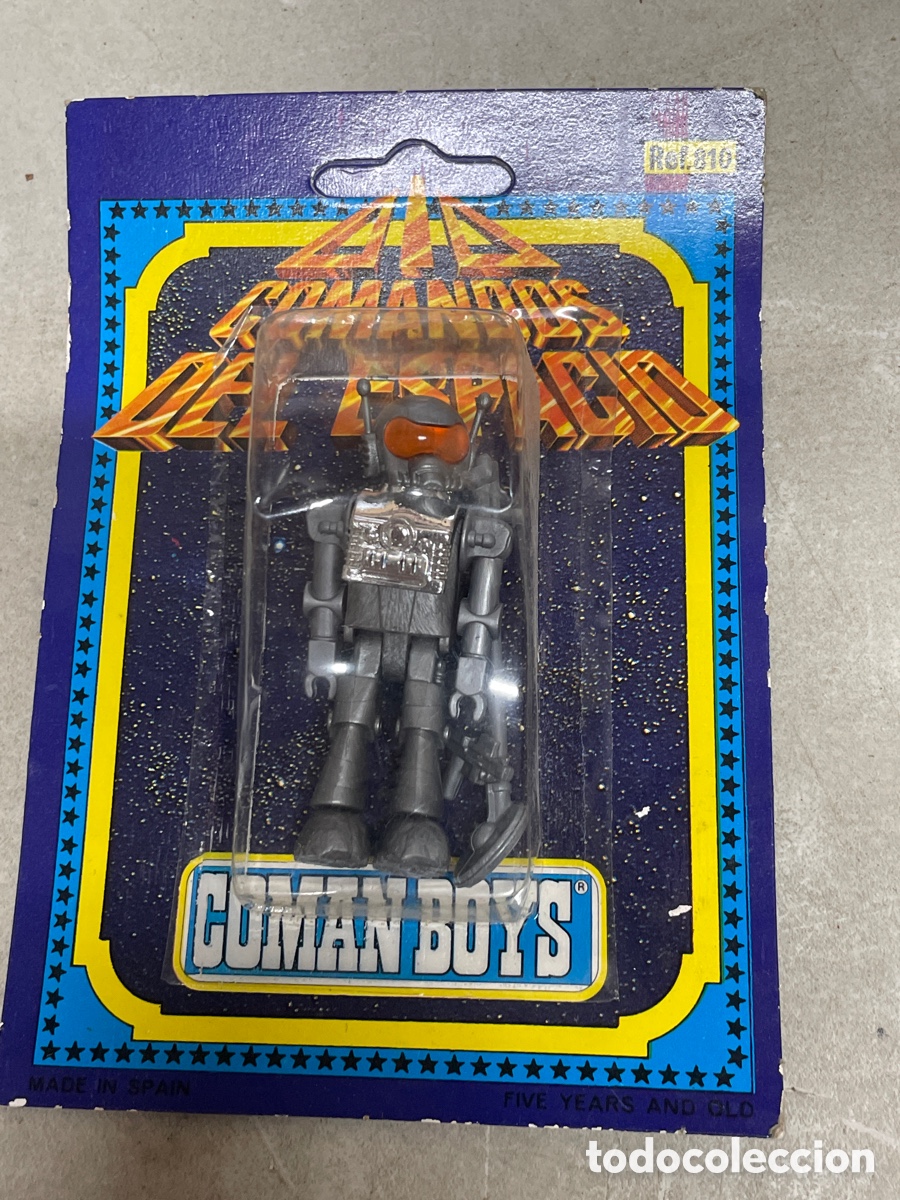 Figuras Coman boys antiguas: (B37) COMAN BOYS COMANSI CON BLISTER, SE&Ntilde;ALES DE USO NORMAL - Foto 1