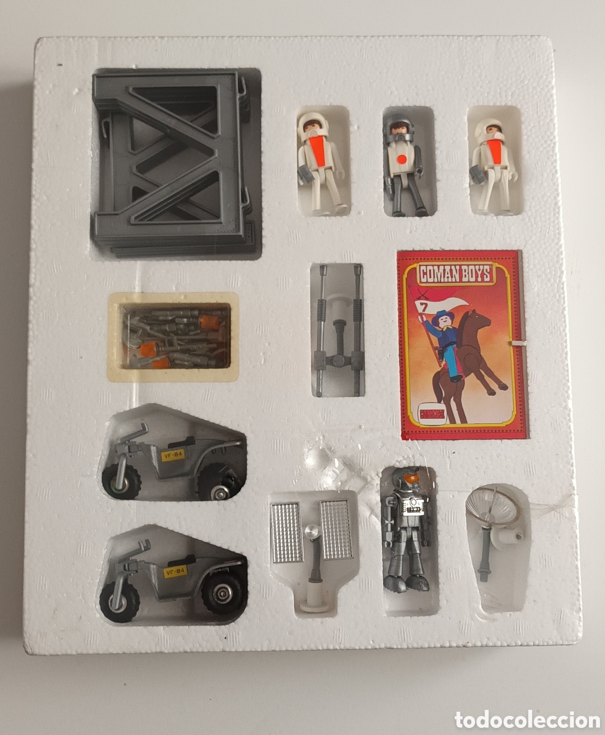 Figurine Commansi 824 Comandos Del Espacio - Il était Une Fois La Vie, 1981, Neuve Jamais Sortie