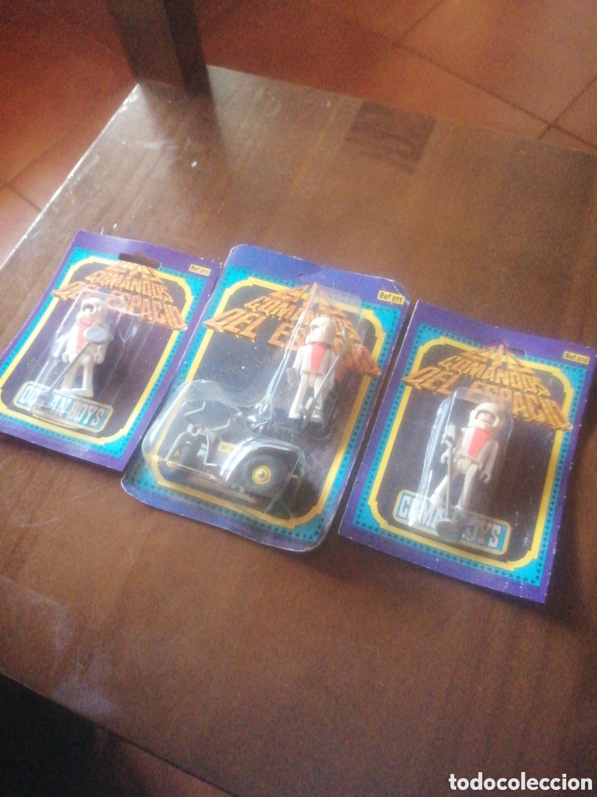 Figuras Coman boys antiguas: COMAN BOYS DEL ESPACIO Pack de 3 blister - Foto 1