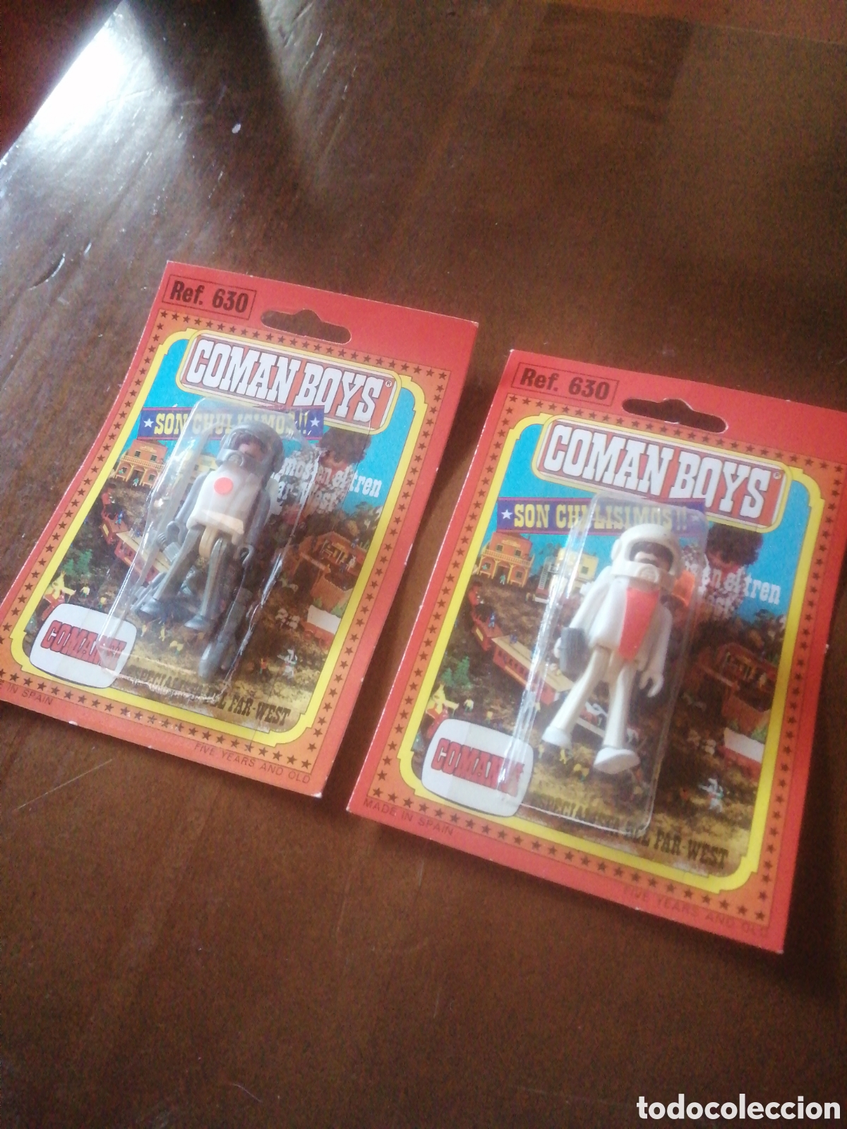 Figuras Coman boys antiguas: COMAN BOYS ESPACIO Pack 2 blister - Foto 1