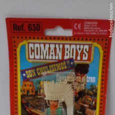 Figuras Coman Boys antiguas: BLISTER DE INDIO - COMAN BOYS . REALIZADO POR COMANSI . REF 630 ULTIMAS SERIES . LEER DESCRIPCION