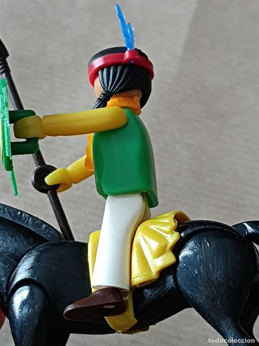 Figuras Coman boys antiguas: COMAN BOYS SERIE OESTE TRES INDIOS A CABALLO - Foto 4