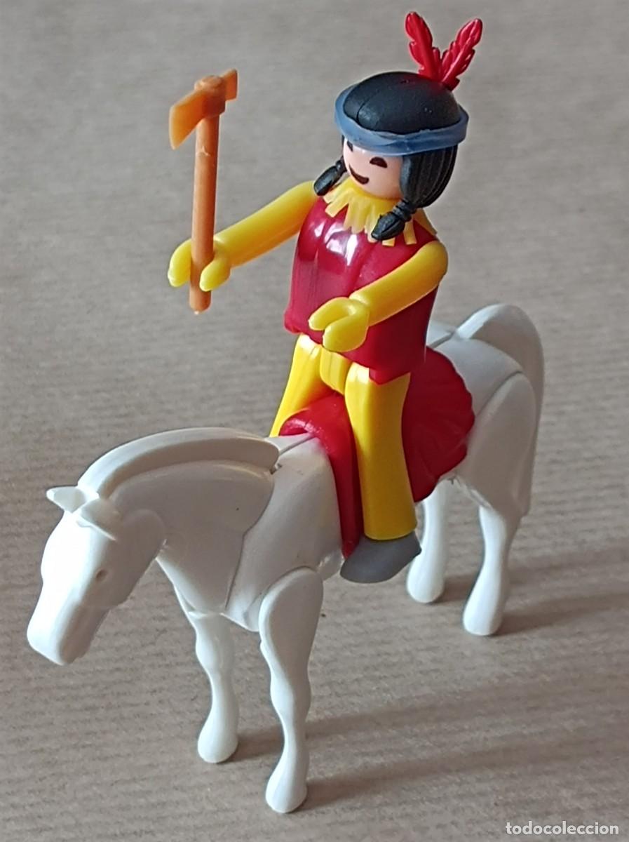 Figuras Coman boys antiguas: COMAN BOYS SERIE OESTE TRES INDIOS A CABALLO - Foto 5