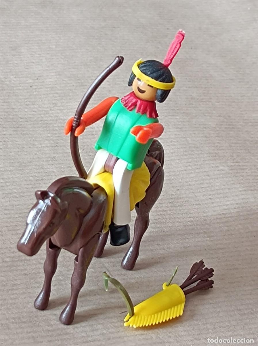 Figuras Coman boys antiguas: COMAN BOYS SERIE OESTE TRES INDIOS A CABALLO - Foto 10
