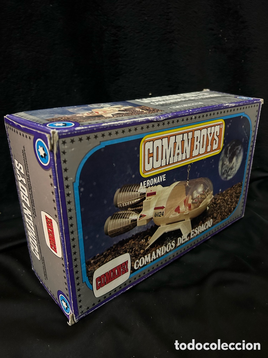 Figuras Coman boys antiguas: Nave espacial Coman Boys - Foto 4