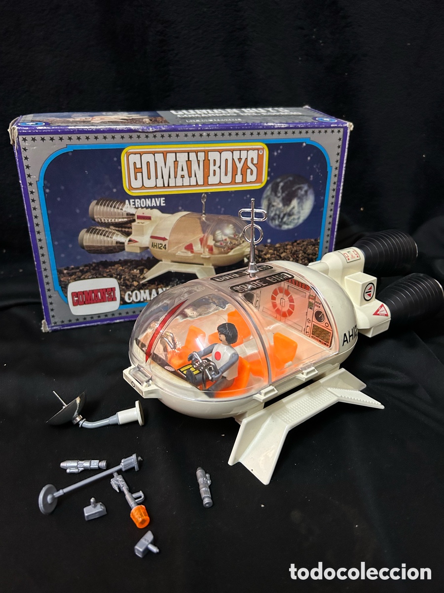 Figuras Coman boys antiguas: Nave espacial Coman Boys - Foto 1