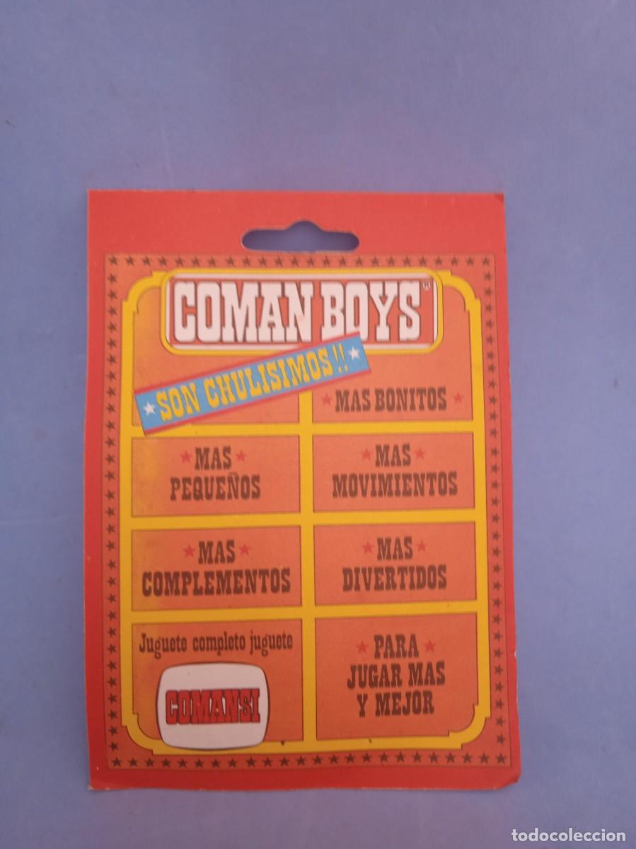 Figuras Coman boys antiguas: COMANSI: FIGURA OESTE INDIO COMAN BOYS - Foto 2