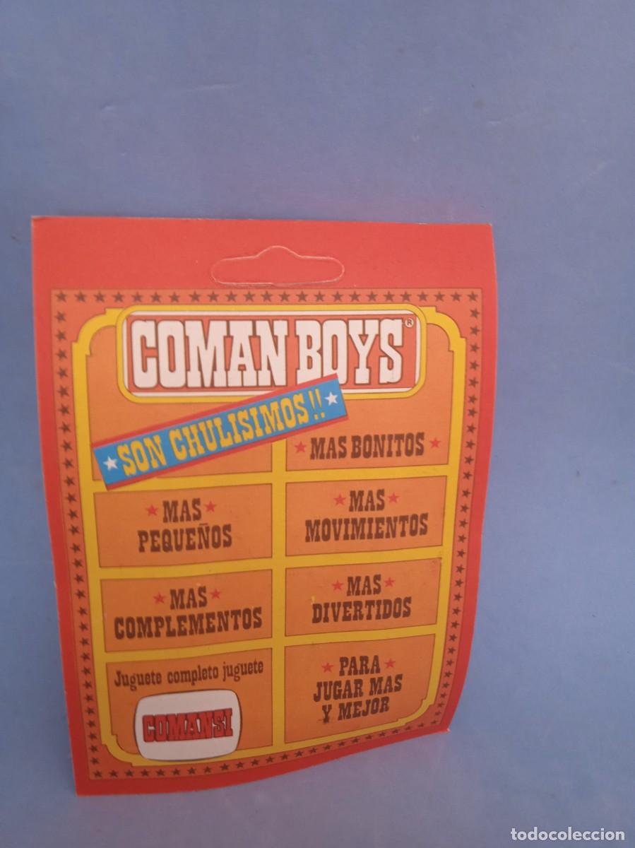 Figuras Coman boys antiguas: COMANSI: FIGURA OESTE INDIO COMAN BOYS - Foto 2