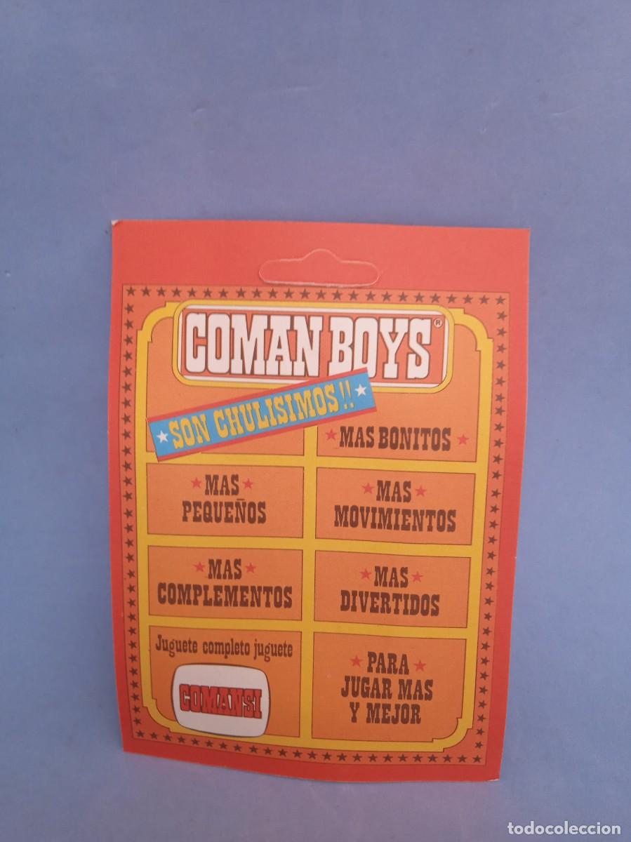 Figuras Coman boys antiguas: COMANSI: FIGURA OESTE INDIO COMAN BOYS - Foto 2