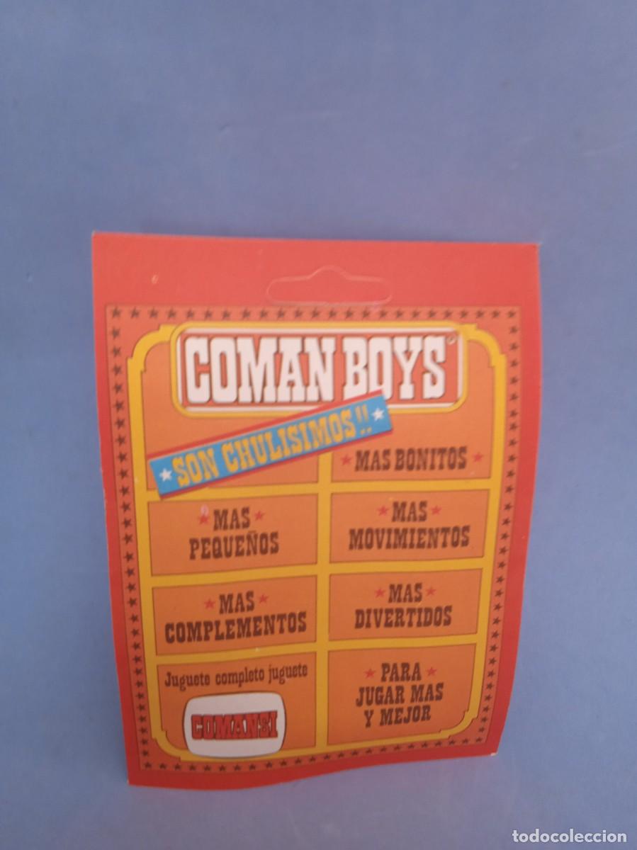 Figuras Coman boys antiguas: COMANSI: FIGURA OESTE INDIO COMAN BOYS - Foto 2